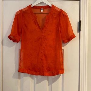 Old Navy sheer tunic